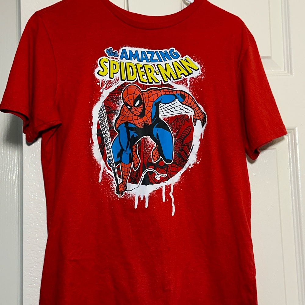 Red Spider-Man Graphic T-Shirt